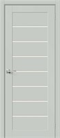 Межкомнатная дверь   Браво-22 Grey Matt Magic Fog 200*60,  модерн,  остекленные, spBRV066-0114