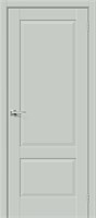 Межкомнатная дверь   Прима-12 Grey Matt 200*60,  неоклассика,  глухие, spBRV066-0174