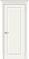Межкомнатная дверь   Скинни-10 Whitey 200*60,  классика,  глухие,  Брус хвойных пород, МДФ, сотовый наполнитель. spBRV013-0479