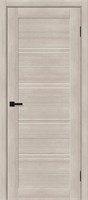 Межкомнатная дверь   Браво-28 Cappuccino Melinga Magic Fog 200*60,  модерн,  остекленные, spBRV153-1160