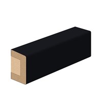 Рейка декоративная Total Black spBRV164-0024