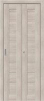 Межкомнатная дверь   Браво-21 Cappuccino Melinga 200*35,  модерн,  глухие, spBRV153-1136