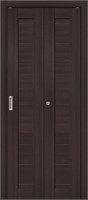 Межкомнатная дверь   Браво-21 Wenge Melinga 200*35,  модерн,  глухие, spBRV153-1286