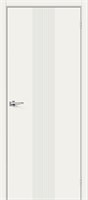 Межкомнатная дверь   Граффити-21 Whitey 200*60,  модерн,  глухие,  Брус хвойных пород, МДФ, сотовый наполнитель. spBRV013-0519