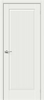 Межкомнатная дверь   Прима-10.Ф7 White Matt 200*60,  неоклассика,  глухие, spBRV066-0228
