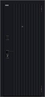 Входная дверь   Граффити-32/32 Total Black/Super White 205*86 левое,  модерн,  панель/панель, spBRV033-2260