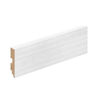 Плинтус Тип-0 Snow Melinga,  модерн,   MDF. spBRV156-0335