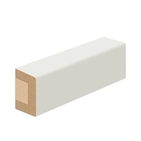 Рейка декоративная White Matt spBRV164-0038