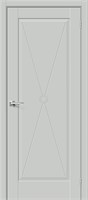 Межкомнатная дверь   Прима-10.Ф2 Grey Matt 200*60,  неоклассика,  глухие, spBRV066-0269
