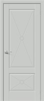 Межкомнатная дверь   Прима-12.Ф2 Grey Matt 200*60,  неоклассика,  глухие, spBRV066-0273