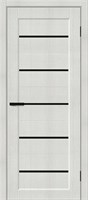 Межкомнатная дверь   Мода-22 Black Line Bianco Melinga 200*60,  модерн,  глухие, spBRV153-4532