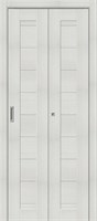 Межкомнатная дверь   Браво-21.Л Bianco Melinga 200*35,  модерн,  глухие, spBRV153-4486
