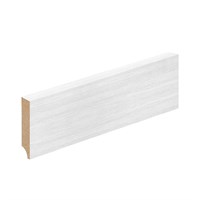 Плинтус S-70.16 Snow Melinga,  модерн,   MDF. spBRV156-0350