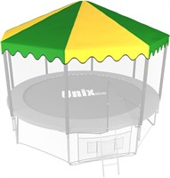 Крыша для батута UNIX Line 10 ft Green/Yellow msk25 unt_ROU10GR