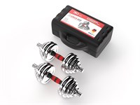 Набор гантелей UNIX Fit в кейсе 30 кг msk25 unt_DBKITU30