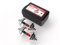 Набор гантелей UNIX Fit в кейсе 20 кг msk25 unt_DBKITU20