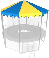 Крыша для батута UNIX Line 8 ft Blue/Yellow msk25 unt_ROU8BL