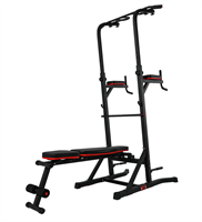 Турник-пресс-брусья со скамьей UNIX Fit POWER TOWER 150P msk25 unt_BSPT150P