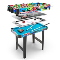 Игровой стол UNIX Line Трансформер 4 в 1 (86х43 cм) msk25 unt_GTMU86X43CL