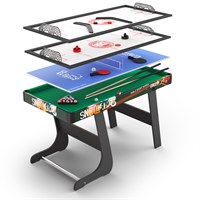 Игровой стол складной UNIX Line Трансформер 4 в 1 (125х63 cм) msk25 unt_GTMFU125X63CL