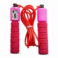 Скакалка UNIX Fit с механическим счетчиком прыжков, 287 см, красная msk25 unt_SPRPWRD