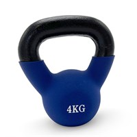 Гиря UNIX Fit виниловая 4 кг Blue msk25 unt_KBVIN4BL