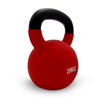 Гиря UNIX Fit виниловая 28 кг Red msk25 unt_KBVIN28RD