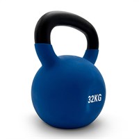Гиря UNIX Fit виниловая 32 кг Blue msk25 unt_KBVIN32BL