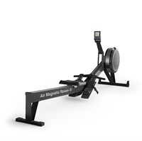 Гребной тренажер UNIX Fit Air Magnetic Rower-X Black msk25 unt_RMAMRXB
