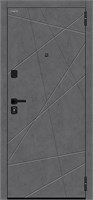 Дверь входная Bravo R Граффити-5/SBlack, Slate Art/Look Art 205*86 Левое sp2510BR_033-2450