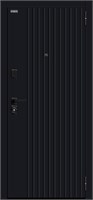 Дверь входная Bravo R Граффити-32/SBlack, Black Shell/White Pro 205*86 Правое sp2510BR_033-2455