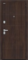 Дверь входная Bravo R Прайм/BChrome, Almon/Wenge Melinga 205*96 Левое sp2510BR_033-2479