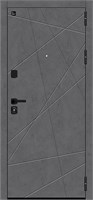 Дверь входная Bravo Z Граффити-5/5, Slate Art/Look Art 205*86 Правое sp2510BR_033-2418