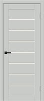 Межкомнатная  дверь Браво-22, Grey Silk / Magic Fog, ПЭТ, 200*80 sp2510BR_169-0064