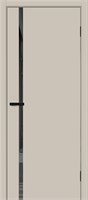 Межкомнатная  дверь Браво-0.40 П, Cream Silk / Mirox Grey, ПЭТ, 200*70 sp2510BR_169-1051