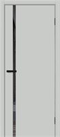 Межкомнатная  дверь Браво-0.40 П, Grey Silk / Mirox Grey, ПЭТ, 200*80 sp2510BR_169-1056