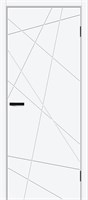 Межкомнатная  дверь Граффити-5.Д.П, White Silk, ПЭТ, 200*70 sp2510BR_169-0182