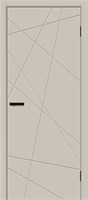 Межкомнатная  дверь Граффити-5.Д.П, Cream Silk, ПЭТ, 200*80 sp2510BR_169-0171