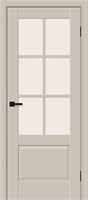 Межкомнатная  дверь Прима-13.0.1, Cream Silk / Magic Fog, ПЭТ, 200*80 sp2510BR_169-0299