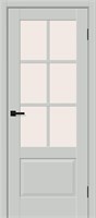 Межкомнатная  дверь Прима-13.0.1, Grey Silk / Magic Fog, ПЭТ, 200*90 sp2510BR_169-0304