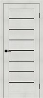 Межкомнатная дверь 190*55, Браво-22, Bianco Melinga / Black Shine , Эко Шпон sp2510BR_153-7546