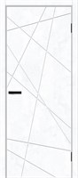 Межкомнатная  дверь Граффити-5.Д, Snow Art, Эко Шпон, 200*90 sp2510BR_153-1685