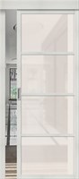 Межкомнатная  дверь Твигги-11.3, Bianco Melinga / Magic Fog, Эко Шпон, 200*60 sp2510BR_153-7345
