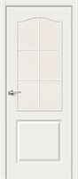 Межкомнатная  дверь 32С, Л-04 (Белый) / Magic Fog, Финиш Флекс, 200*90 sp2510BR_092-0875