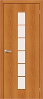 Межкомнатная  дверь 2С, Л-12 (МиланОрех) / Сатинато, Финиш Флекс, 200*60 sp2510BR_010-0306