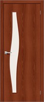 Межкомнатная дверь 200*60, 6С, Л-11 (ИталОрех) / Сатинато , Финиш Флекс sp2510BR_010-0484