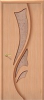 Межкомнатная  дверь Эксклюзив, Ф-05 (Дуб) / Риф., Шпон, 200*60 sp2510BR_003-0817