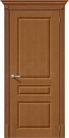 Межкомнатная  дверь Статус-14, Ф-11 (Орех), Шпон, 200*90 sp2510BR_003-0457