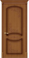 Межкомнатная дверь 200*70, Азалия, Ф-11 (Орех) , Шпон sp2510BR_003-0014