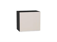 Шкаф верхний горизонтальный Фьюжн Graphite, Cream Silk, 460, 500 В*Ш*Г 458*500*318, фасад МДФ  Cream Silk, корпус  Graphite ms2510VVT_71882